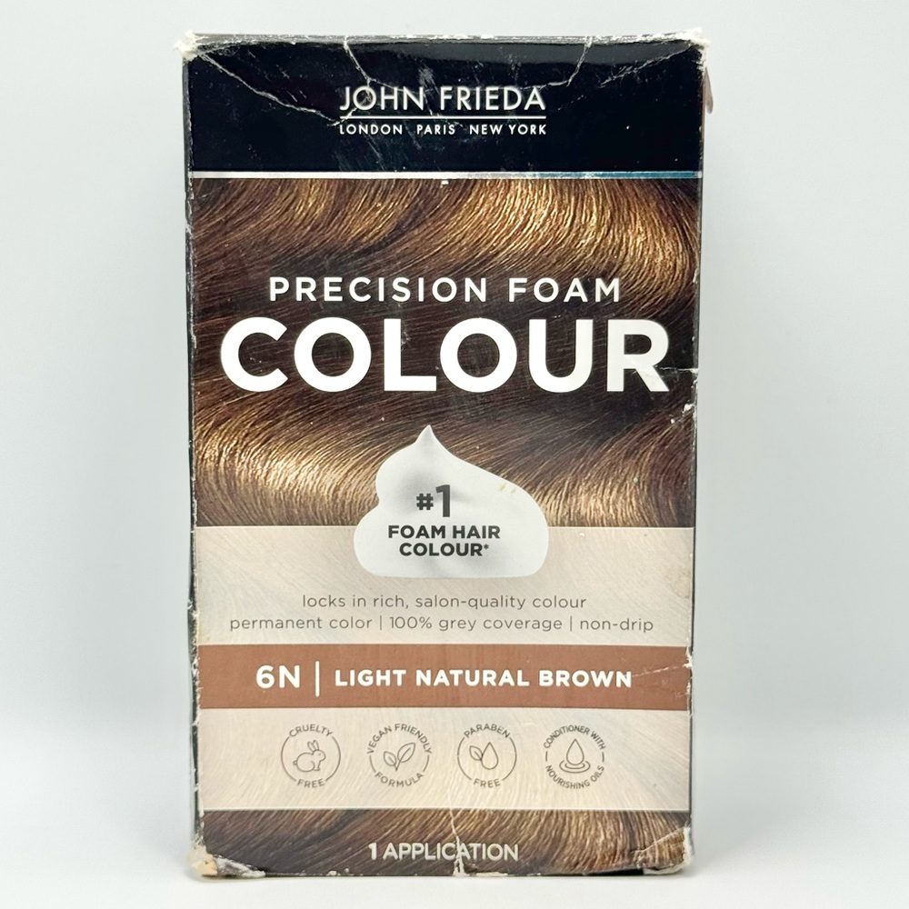 John Frieda Precision Foam Colour - 6N Light Natural Brown
